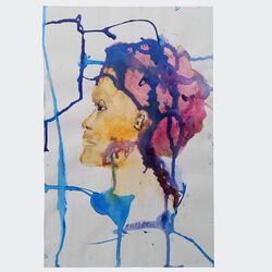 Afrika 2010 - Zeichnung mit Tusche